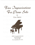 Five Imrovisations for Piano Solo
